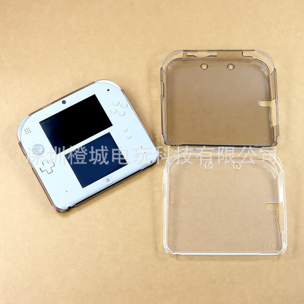 2Ds Tpu Protective Case 2Ds Game Console Anti-Fall and Anti-Slip Protective Case 2Ds Tpu Case Soft Crystal Case