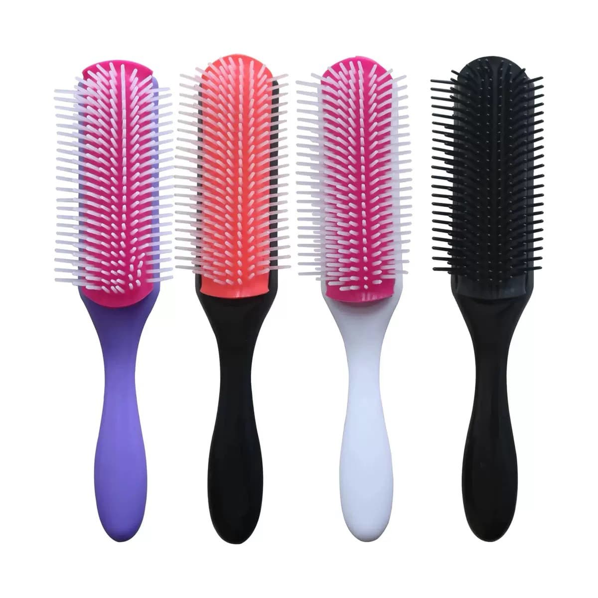 Masterly Nine-Row Detachable Rib Comb for Volumizing Hairstyling, Oily Scalp Massage Comb, Wholesale for Export