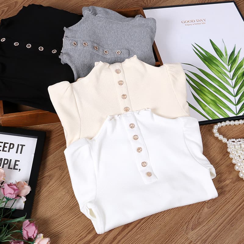 Girls Base Layer Shirt Spring Autumn New Middle Big Kids Long Sleeve T-Shirt Girls Fashionable Base Layer Top Drop Shipping