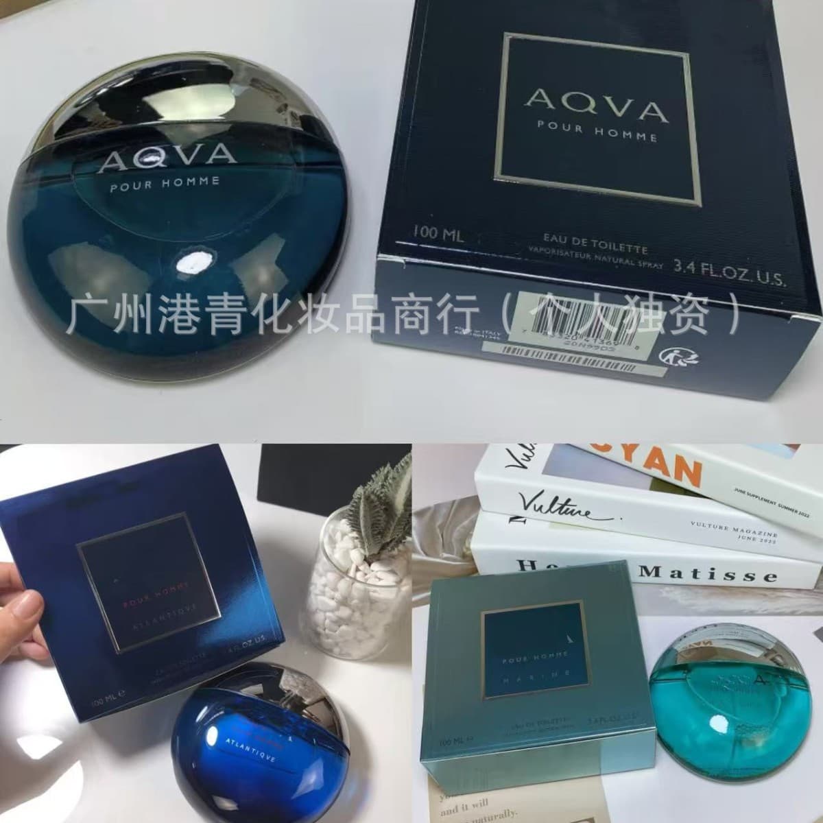 Cross-border popular Vietnamese water energy men's perfume azure/marine blue/light blue formal wear 100ml one piece dropshipping wholesale