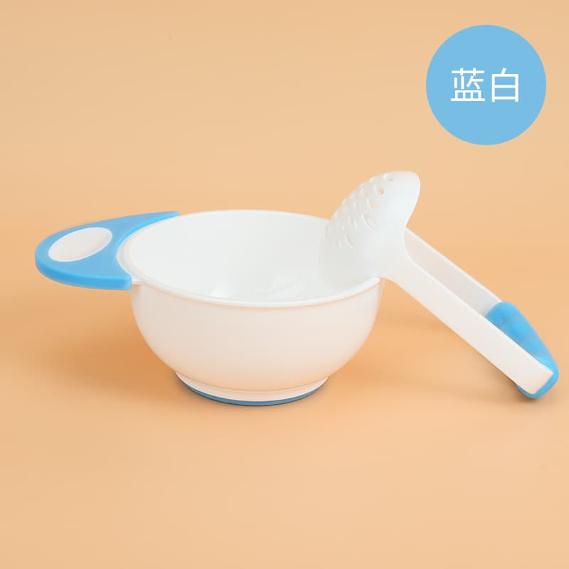 Baby Food Grinding Bowl, Infant Fruit and Vegetable Food Processor, Customizable Food-Grade Grinding Stick Set