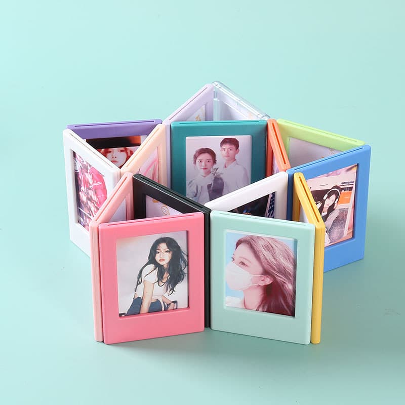 Amazon TEMU Shein Hot Selling Instant Print 3-inch Magnetic Creative DIY Magnet Photo Frame Fun Magnetic Small Frame