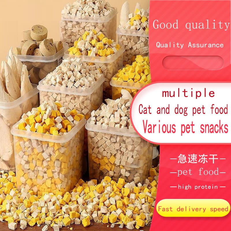 Cat and Dog Snacks, Freeze-Dried Snacks, Chicken Nuggets FDA