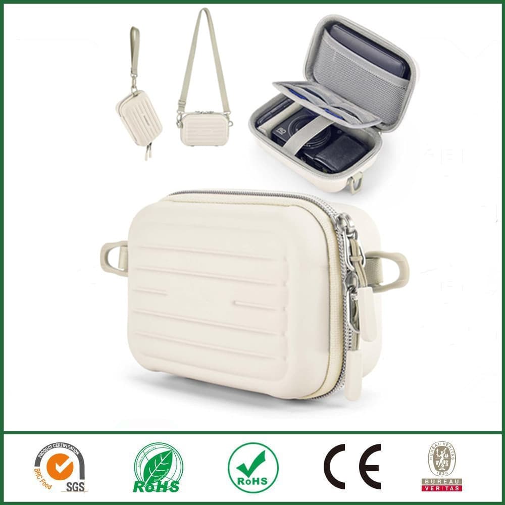 EVA Digital Camera Bag Outdoor Waterproof Protection Small Camera Case 2 Carrying Ways Lightweight Camera Crossbody Bag
