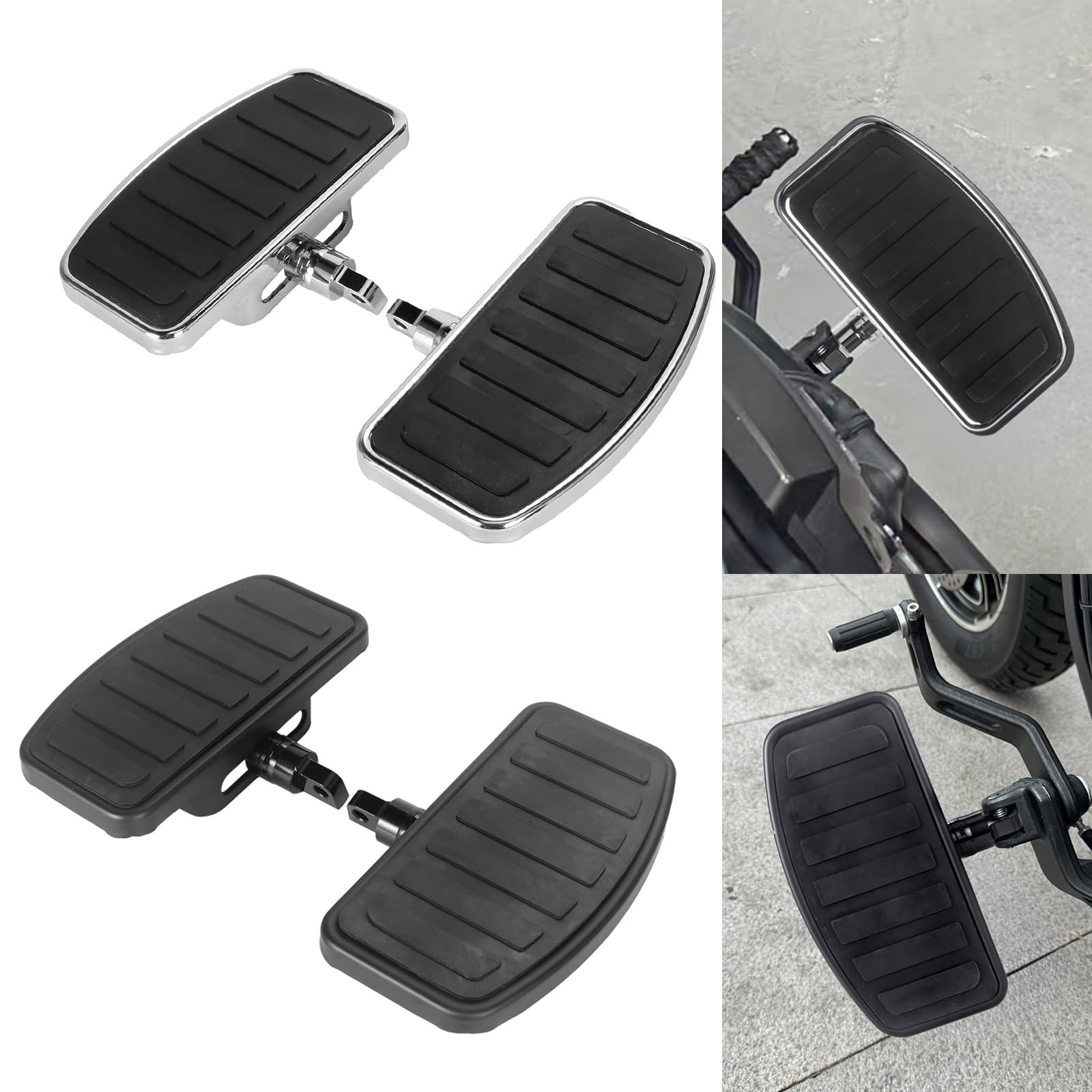 Motorcycle Accessories Harley Cruiser Touring Bike Modified Front and Rear Foot Pegs Rest Footrests