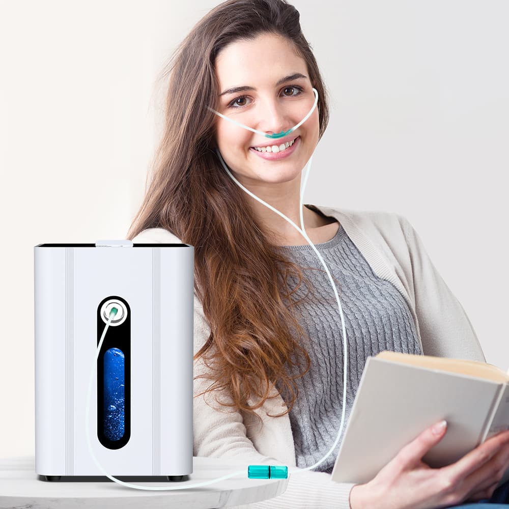 Low Flow Hydrogen Generator 150ml Hydrogen Rich Machine Home Use Electrolysis Water Hydrogen Oxygen Generator