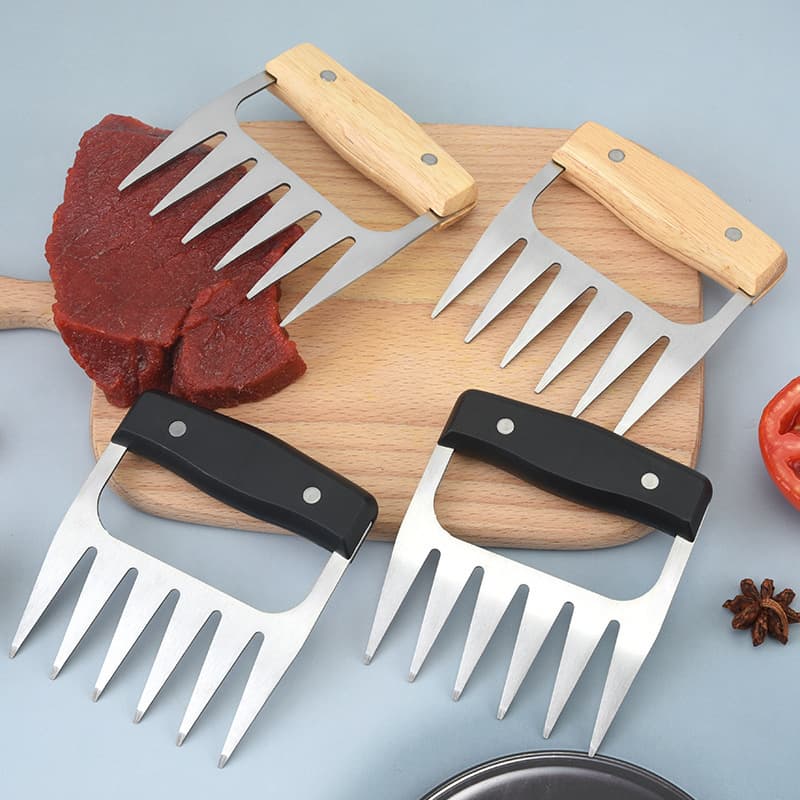 Bear Claw Meat Shredder - BBQ Grill Claw with Heat Protection for Tenderizing and Dividing Meat