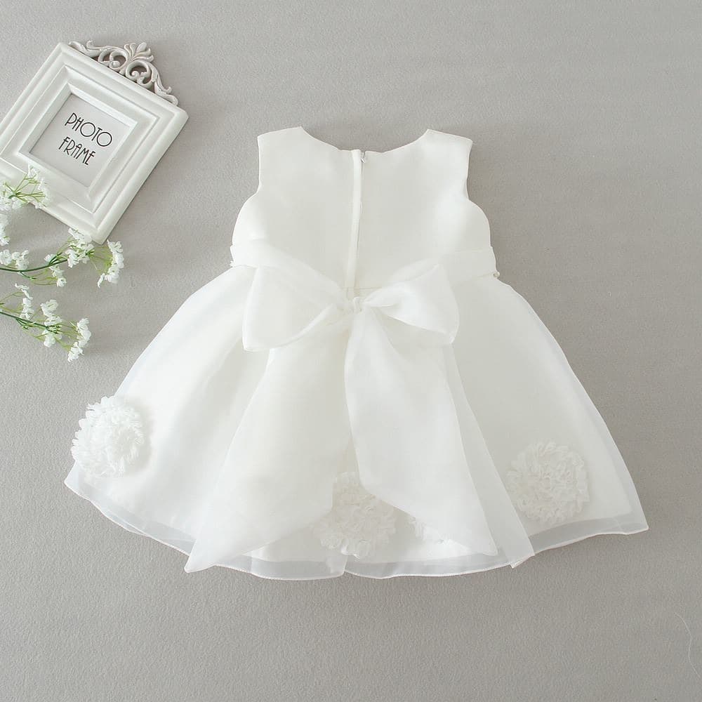 Kids Princess Dress Tutu Skirt Birthday Baby Girl Formal Wear Flower Girl Wedding Dress Performance Costume