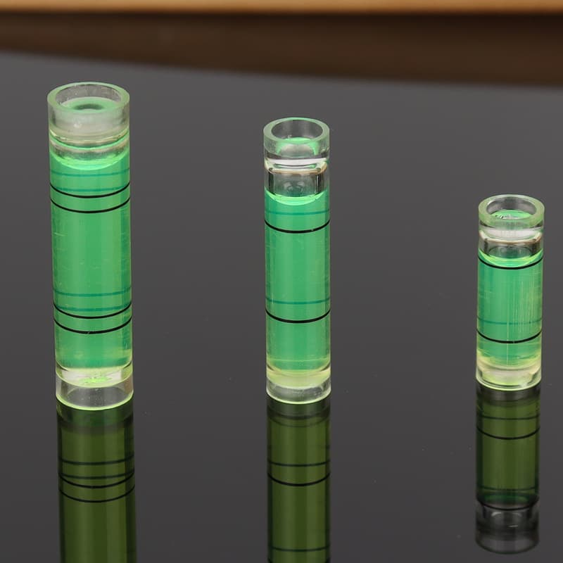 Mini Level, Cylindrical Spirit Level for Frame Installation, Leveling Bubble, Cylindrical Bubble Level