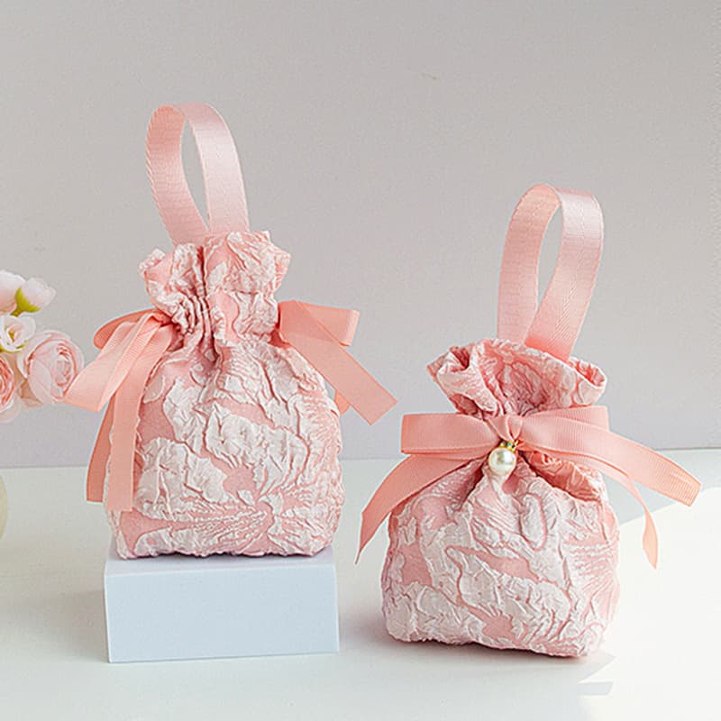 New Chinese Style Wedding Candy Bag Cloth Bag Candy Box Gift Creative Candy Packaging Bag Return Gift Empty Box Wedding