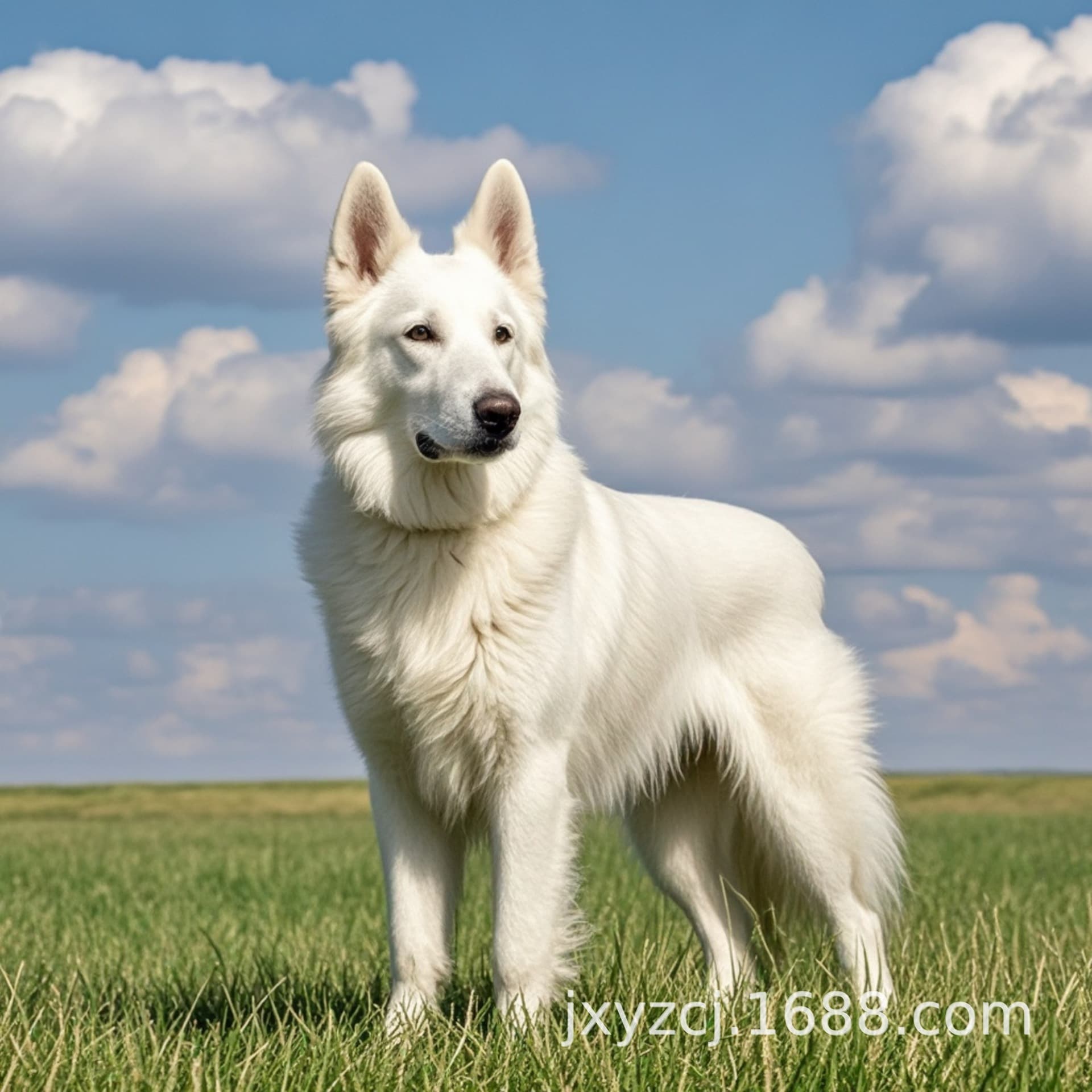 Wholesale White Swiss Shepherd Dog Puppy Live Dog Large Guard Dog Search and Rescue Dog Drug Detection Dog Working Dog