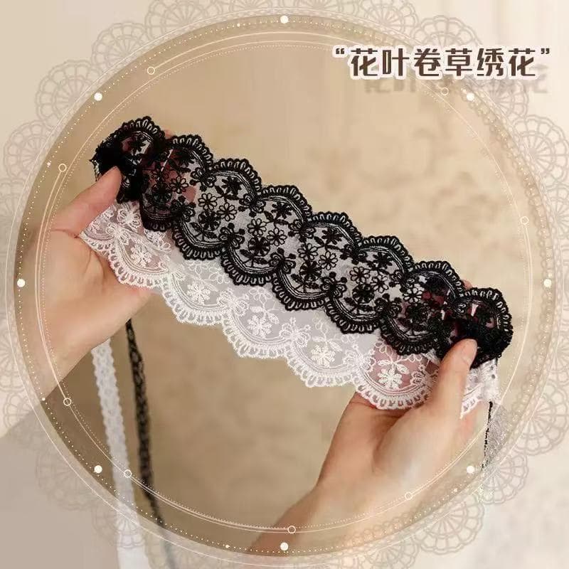 Ruiluosa Sexy Lingerie Lace See-Through Ribbon Fairy Blindfold Sexy Accessories Drop Shipping W9