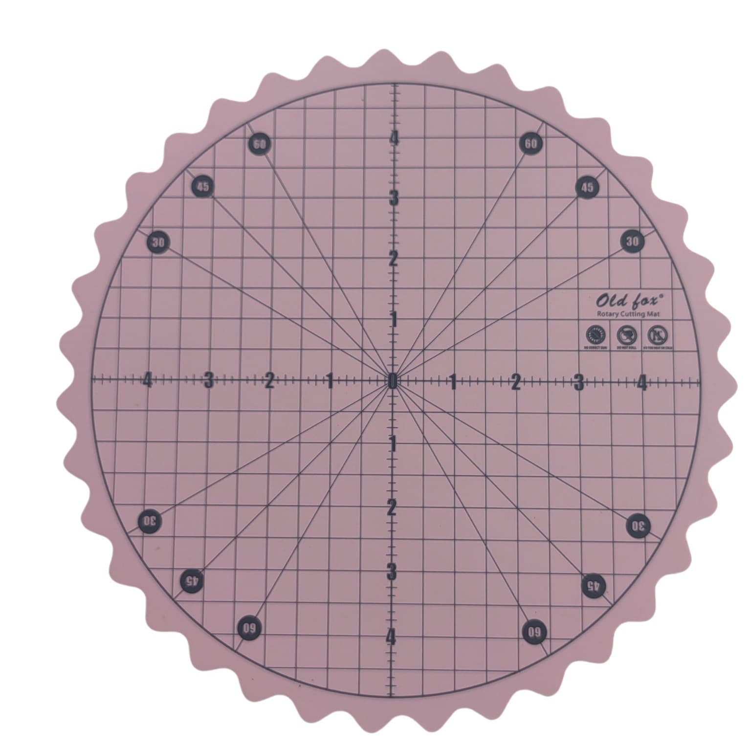 Cross-border New 25cm Rotating Cutting Mat Self-healing Cutting Board, Non-slip Waterproof Free Rotation