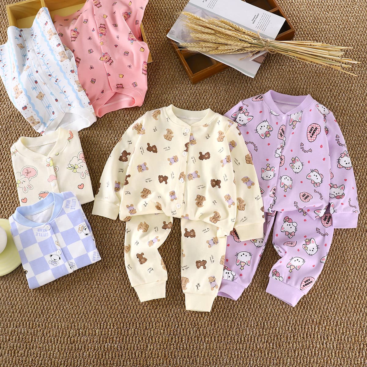 Kids Thermal Underwear Set Pure Cotton Autumn New Boys Thermal Underwear Set Girls Clothing Children Clothing