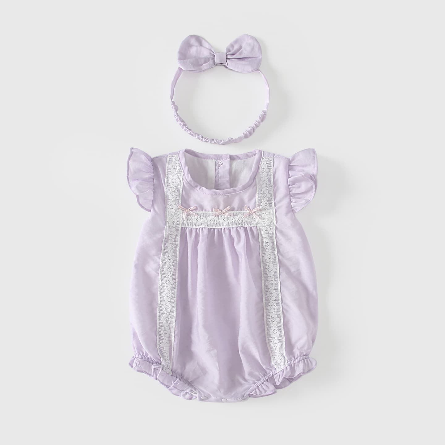 Baby clothes summer thin section 2026 new style newborn girl baby clothes cute princess full moon hundred days harem clothes