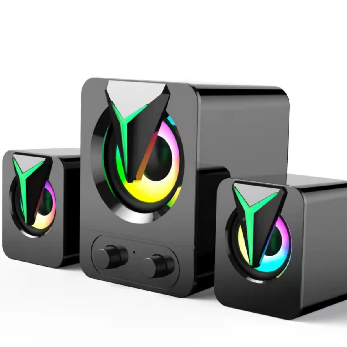 Desktop Computer Speaker Multimedia USB Cable Home TV Desktop Game Laptop Heavy Subwoofer Stereo