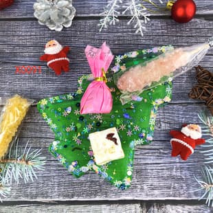 X0091 Christmas Tree Tray Crystal Resin Decoration Mold, DIY Silicone Mold