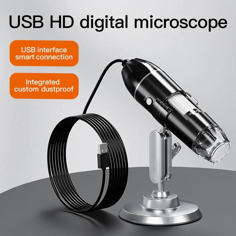 1600X USB Digital Microscope 1000X USB Electronic Microscope Portable Microscope In Stock Drop Shipping