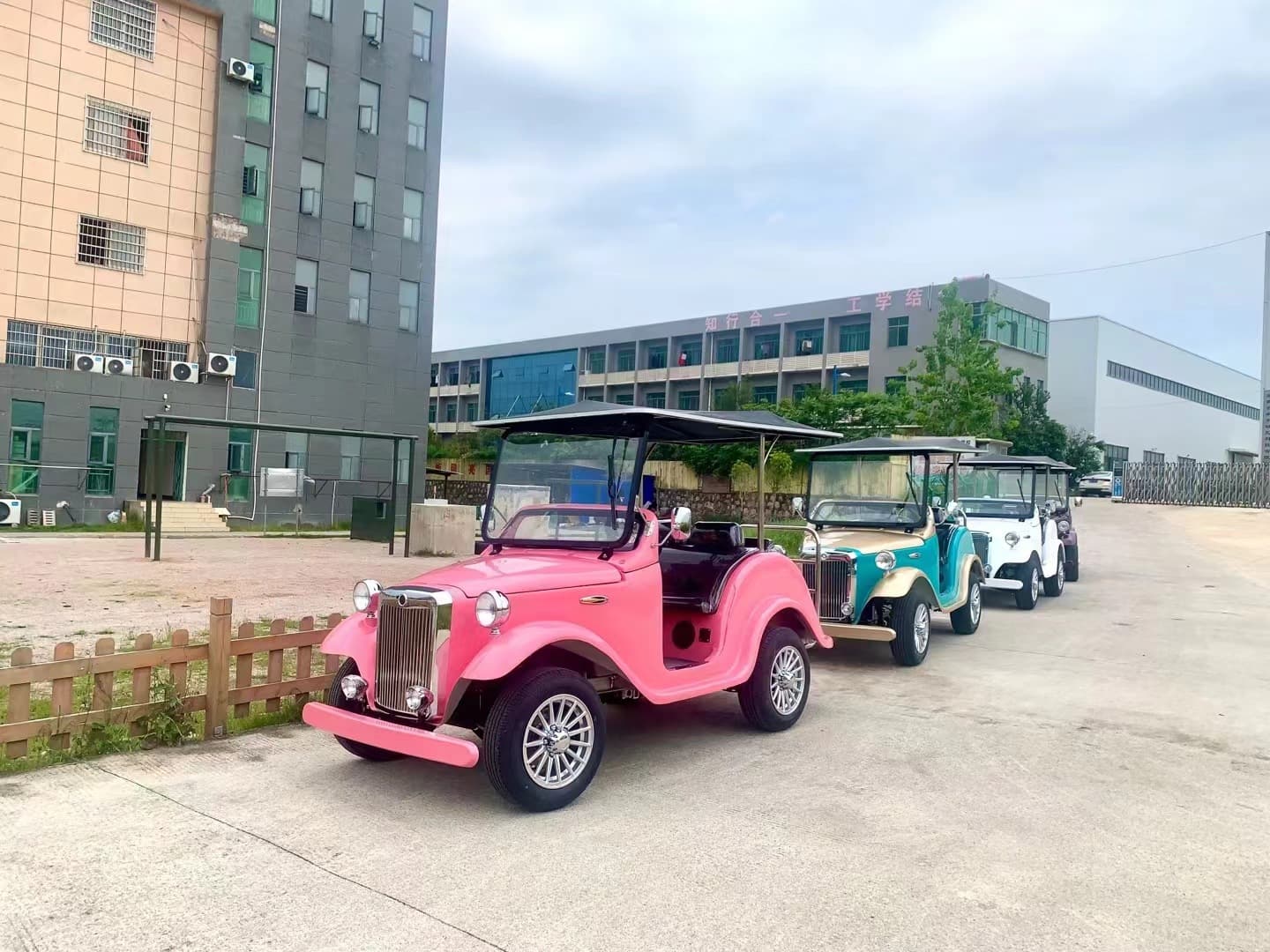 8-Seater Vintage Sightseeing Car Electric Retro 12-Seat Electric Vintage Car
