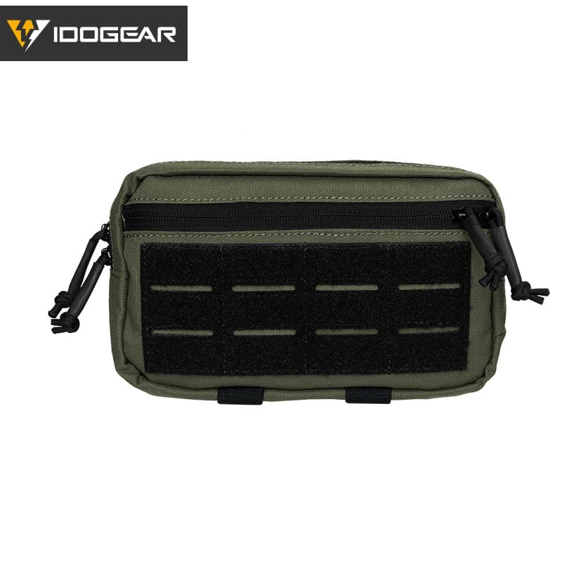 IDOGEAR Small Steel Scorpion Tactical Vest Pocket Vest Belly Bag Waist Tool Bag DIY Miscellaneous Bag