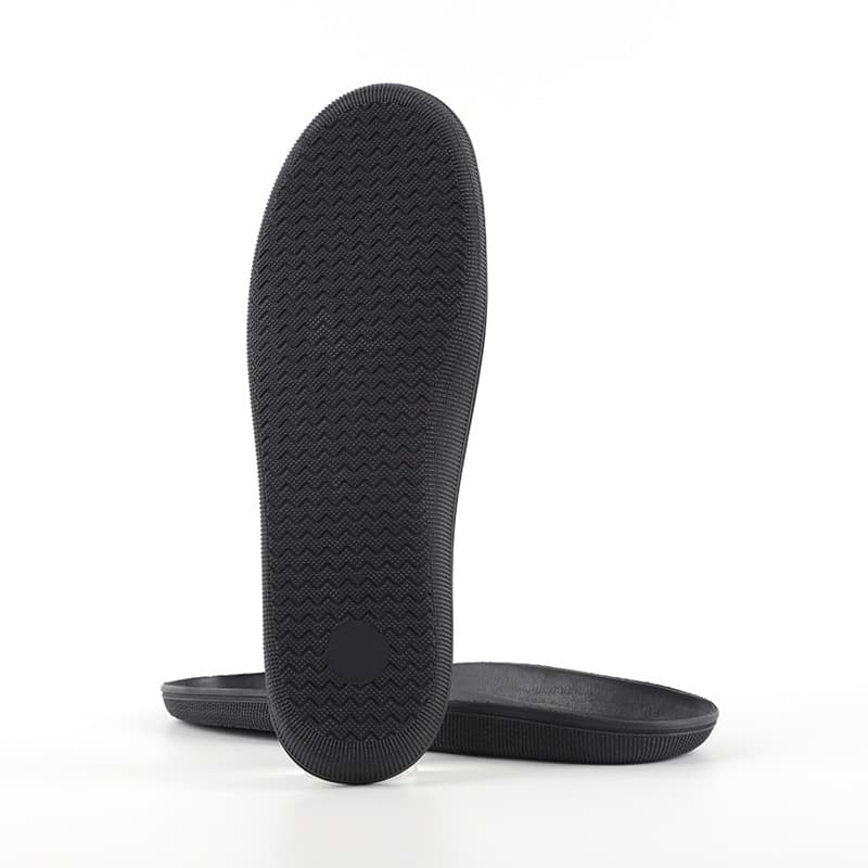 tpr herringbone soles for men and women indoor craft soles wear-resistant non-slip wave pattern black rubber TPR outsole