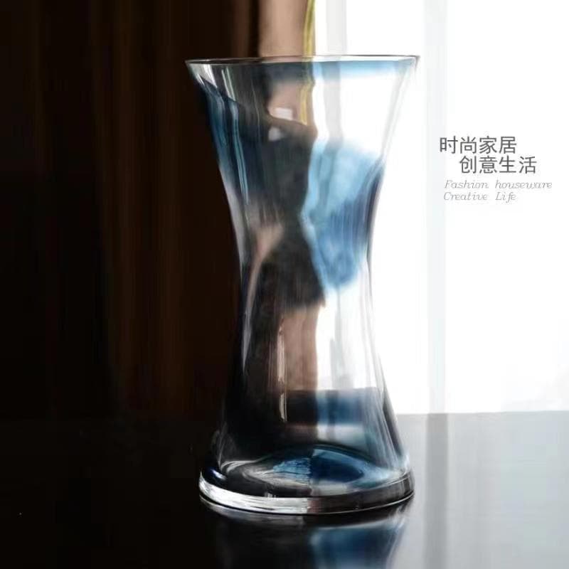 Simple Home Artificial New Colorful Crystal Glass Vase High Appearance Dream Bottle Premium Vase Decoration