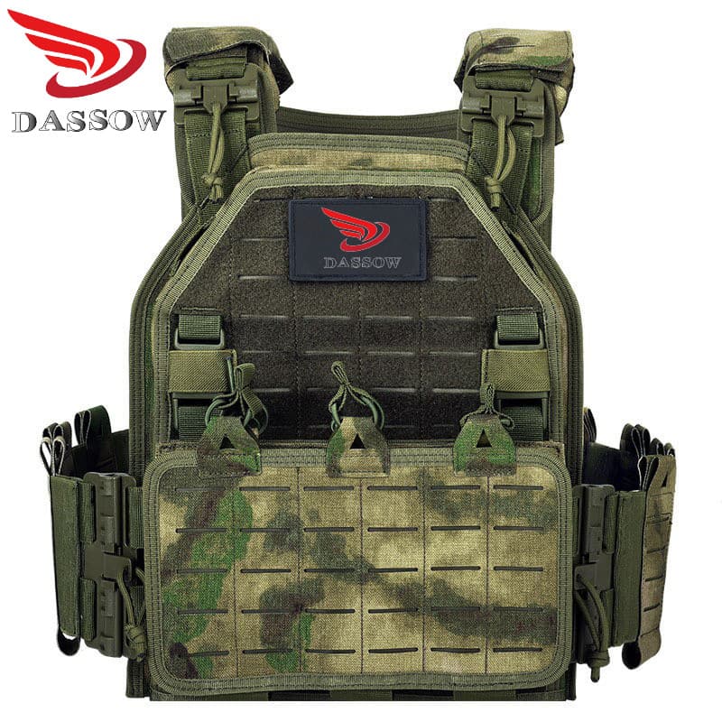 New Amazon 2024 Bestseller MOLLE Tactical Vest Outdoor Training Vest 1000D Waterproof Durable Backpack