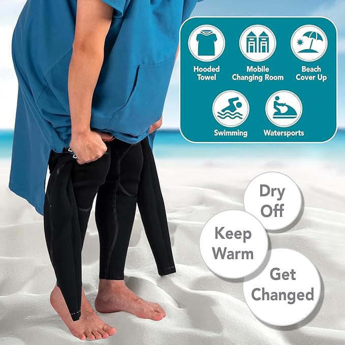 Swim quick-dry clothes, bathrobe, absorbent bath towel, can be worn as a cloak for changing clothes, sun protection, warmth, portable, beach-specific