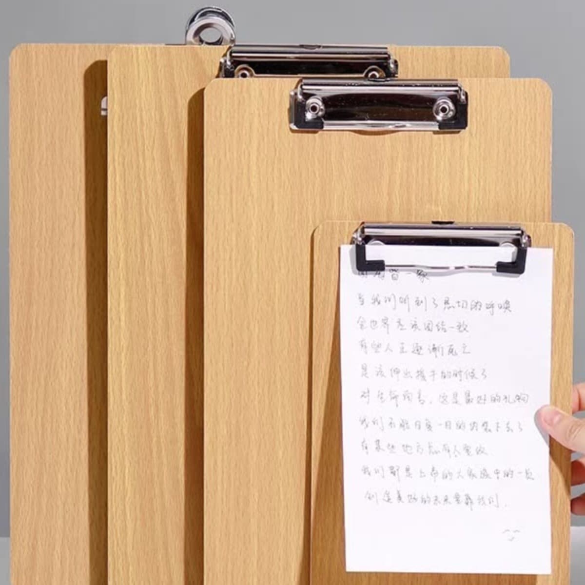 Clipboard with Butterfly Clip, Writing Board, Hanging Hook, Hard Writing Pad, A4/A5