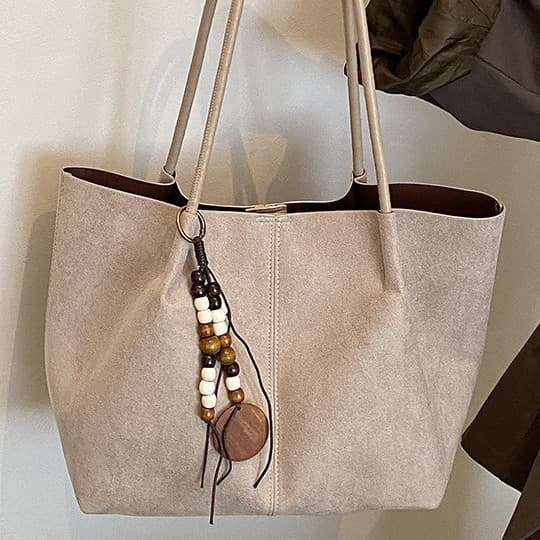 Yuezi 2026 Early Autumn New Retro Large-Capacity Women's Fashionable Tote Bag, Premium Feel for Work and Commute, Shoulder Bag