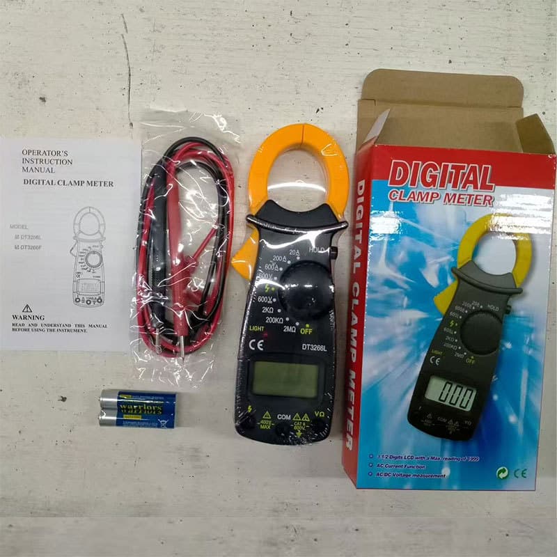 DT3266L Clamp Meter, Clamp Meter, Digital Multimeter, DT3266L Digital Multimeter, Clamp Meter