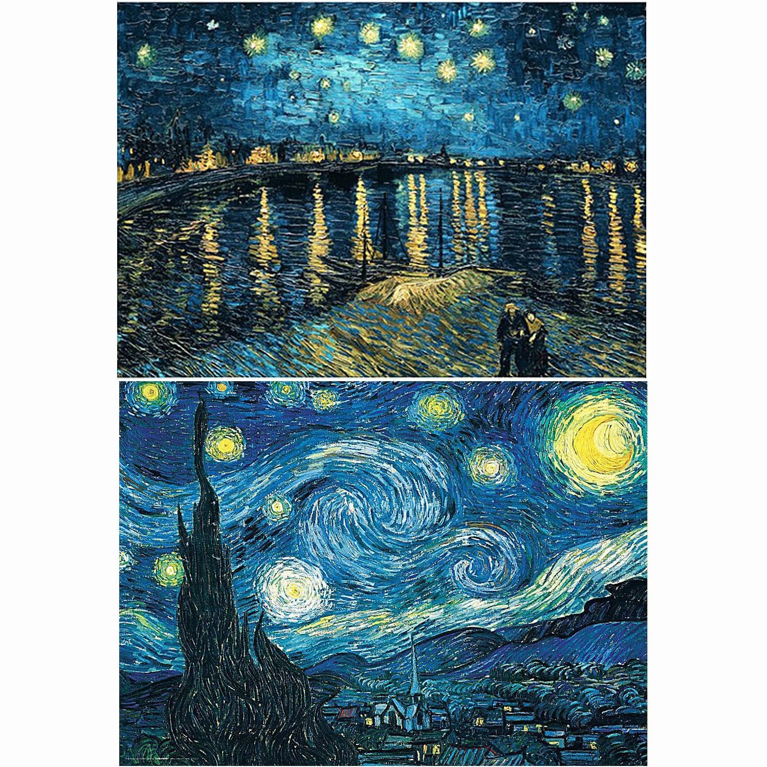 Foreign trade new Van Gogh and the Starry Sky cross-border 5D diamond painting full of diamonds diy diamond embroidery decorative painting factory direct sale