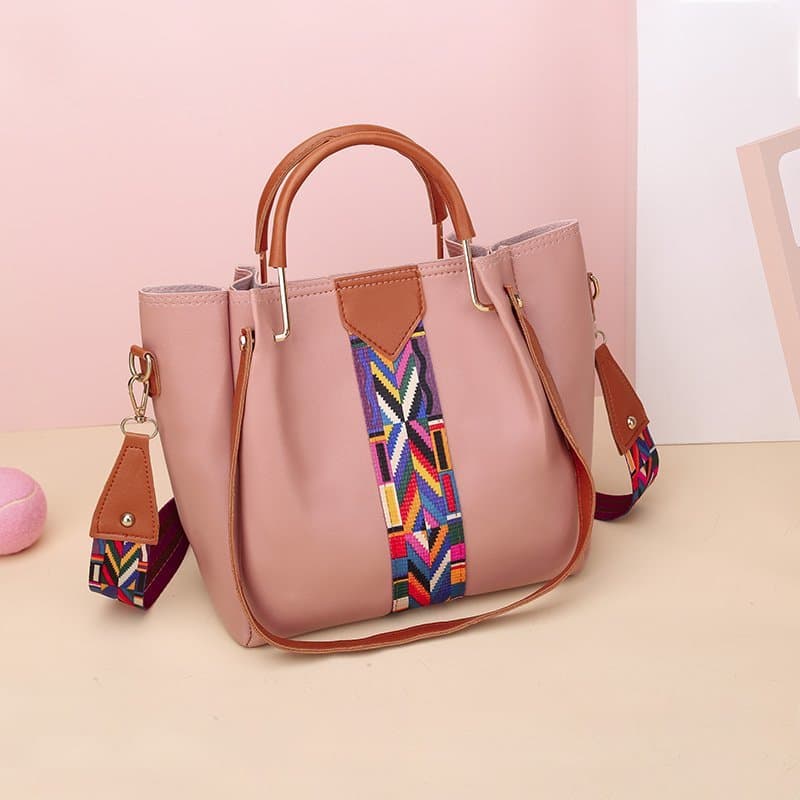 Fashionable Women's Handbag Set Hot Sale Of The Season New Style Mother-Daughter Shoulder Bag Crossbody Bucket Bag Multi-Piece S