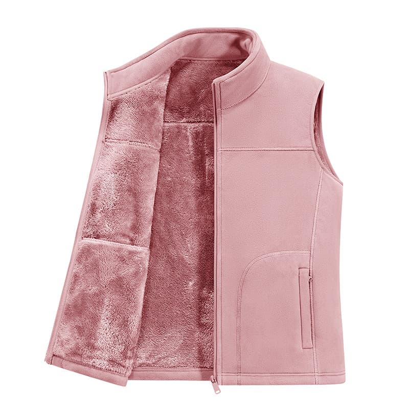 Men's Fleece Vest, New Autumn/Winter Style, Fleece-lined, Warm, Textured Vest, Multi-color, Fashionable Vest for Men