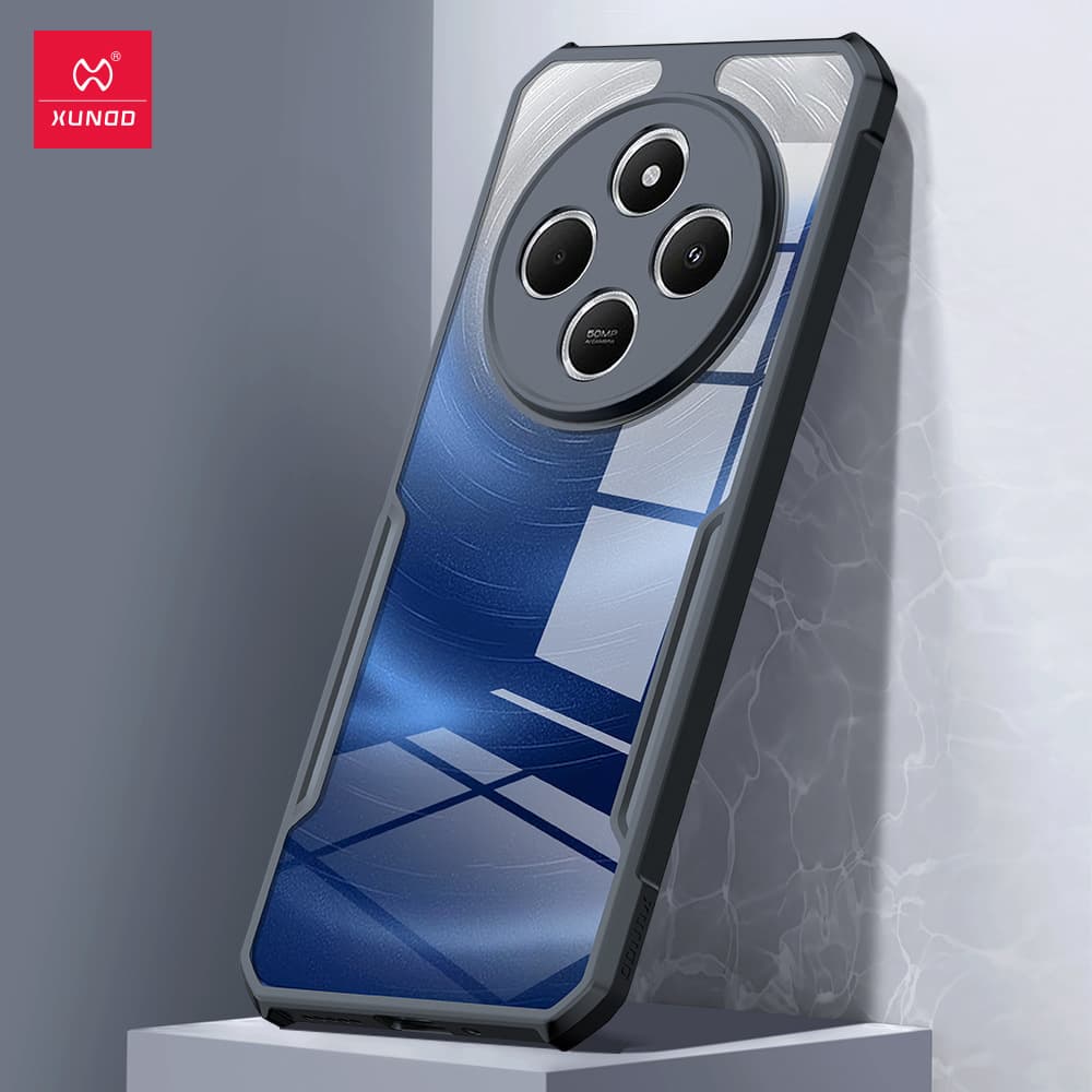XUNDI POCO M7 5G Phone Case for Xiaomi Poco Protective Case Drop-Resistant Phone Cover PC Hard Shell Cross-Border