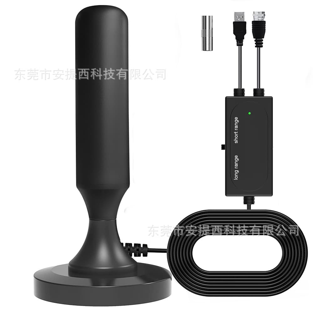 Cross-border ATSC HDTV Digital TV Antenna Signal Receiver HDTV Antenna Universal for Car and Home
