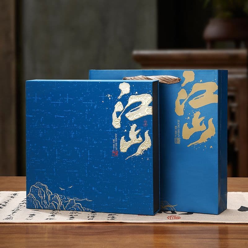 2025 New Pu'er Tea Packaging Box Empty Gift Box 357g Fuding White Tea Tea Cake Box Storage Empty Box Tea