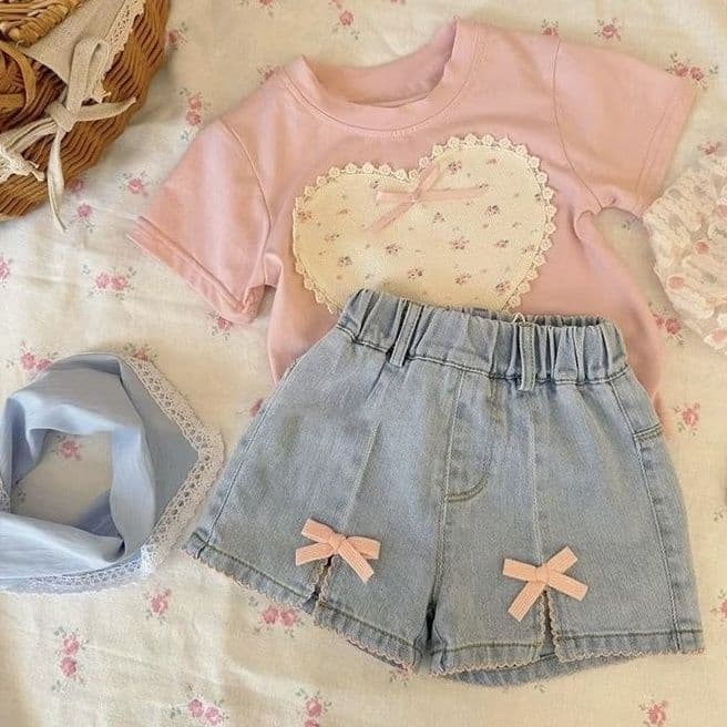 Southeast Asian Girl Baby Set Short Sleeve Two Piece Set