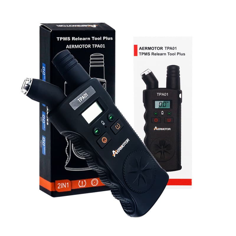 TPMS Relearn Tool Plus Digital Tire Pressure Gauge 150 PSI 2-in-1 TPMS