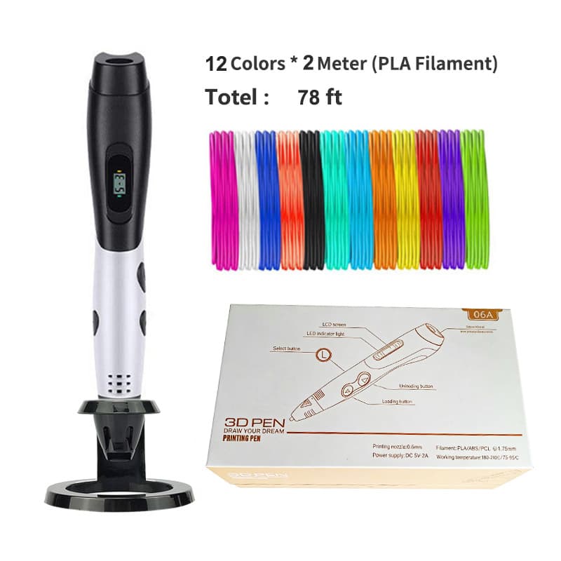 The new sixth-generation 3D printing pen is powerful and cost-effective. The factory has a large sales volume. Private chat 06A 3D printing pen.