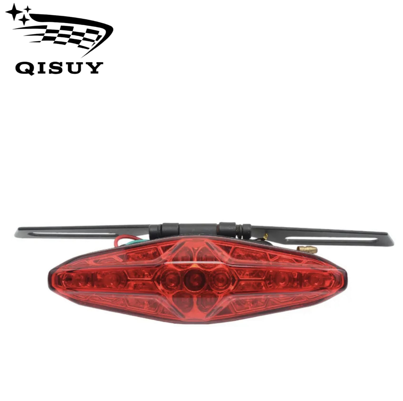 Motorcycle Modification LED Tail Light ATV Tail Light Brake Light Turn Signal Assembly Harley Tail Light License Plate Light