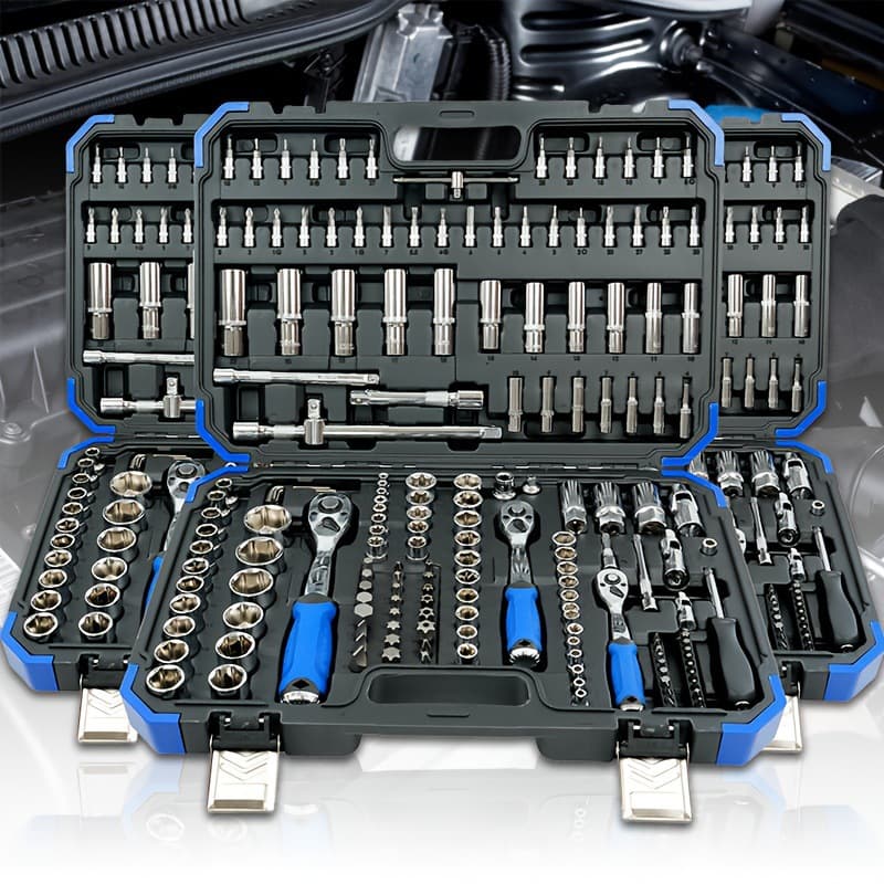 2026 New Cross-border 172/4 Portable Ratchet Wrench Kit, 172/4 Portable Wrench Set