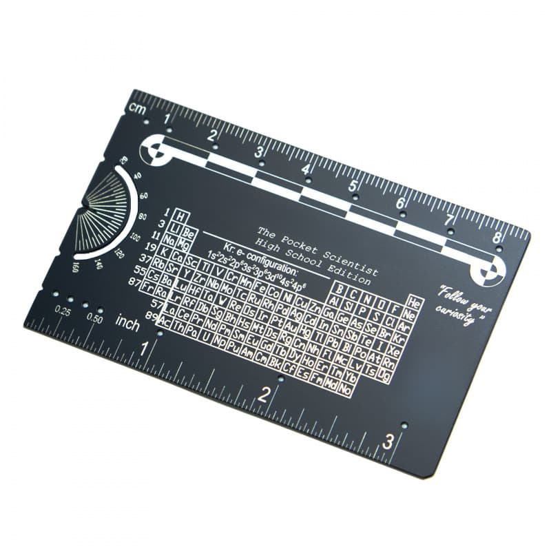 New Cross-Border Product Scale Ruler Pocket Engineering Ruler Engineer Industrial Equation Scale