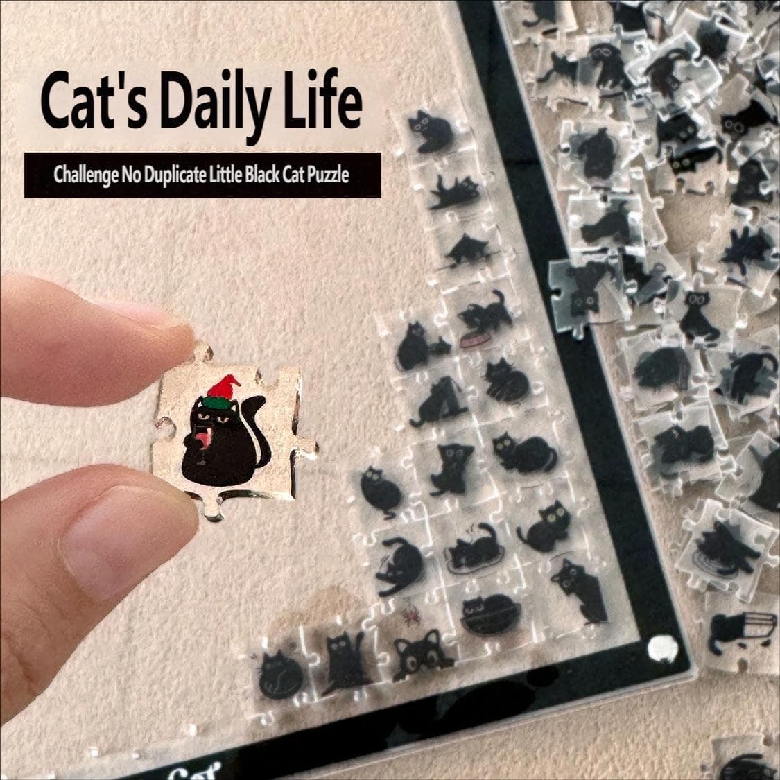 New standalone product: Acrylic Cute Cat Puzzle S