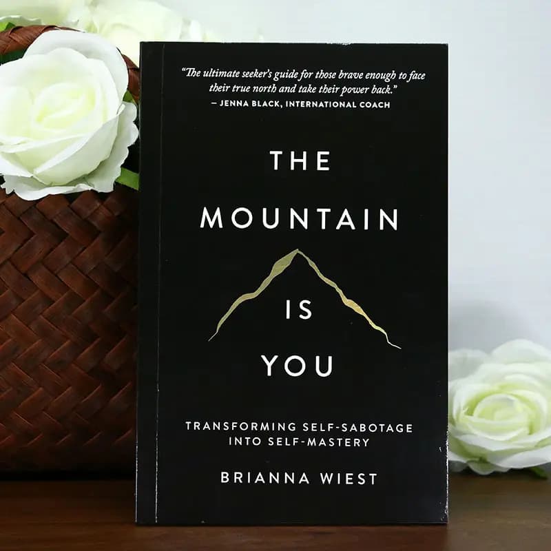 The Mountain Is You" Book: Self-Transformation English Edition, Cross-border Labeling & Warehouse Fulfillment