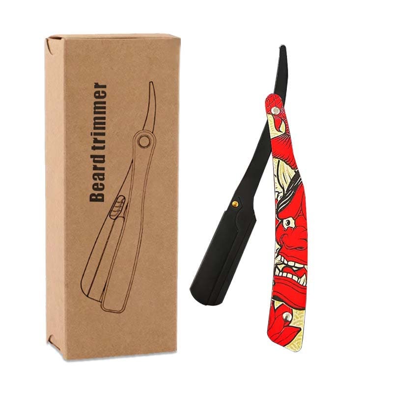 Double-head safety razor One-piece safety razor Eyebrow trimming razor Shaving razor Eyebrow razor Retro eyebrow shape