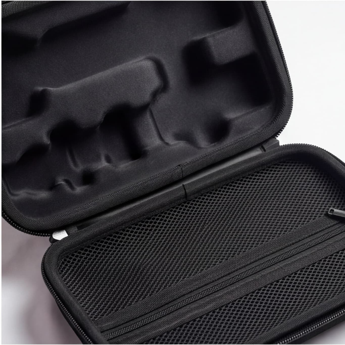 Compatible with DJI Pocket 3 Pocket 4 Hard Shell Storage Bag, Handheld Compartmentalized Digital Camera Case