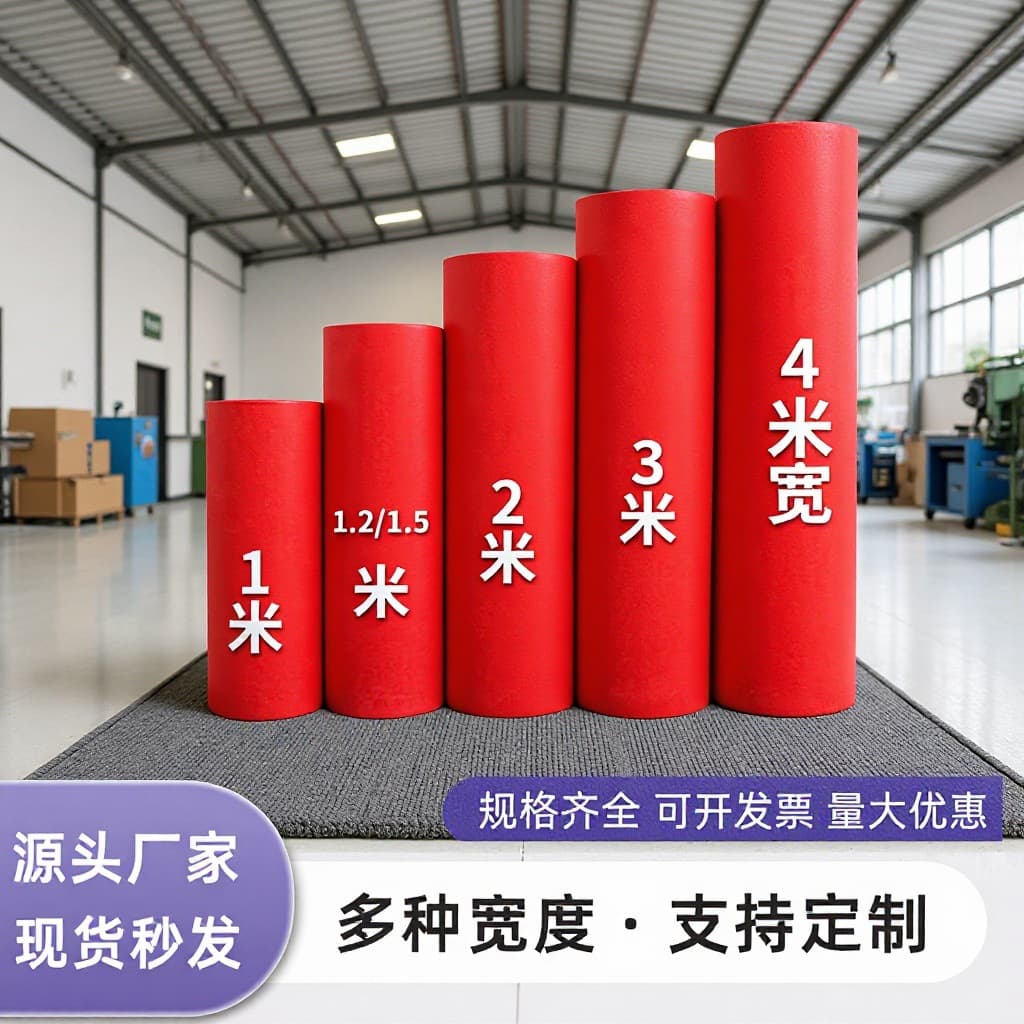 Disposable Red Carpet Wholesale for Weddings, Openings, and Exhibitions - Thickened, Anti-Slip, Easy-to-Clean Floor Mat