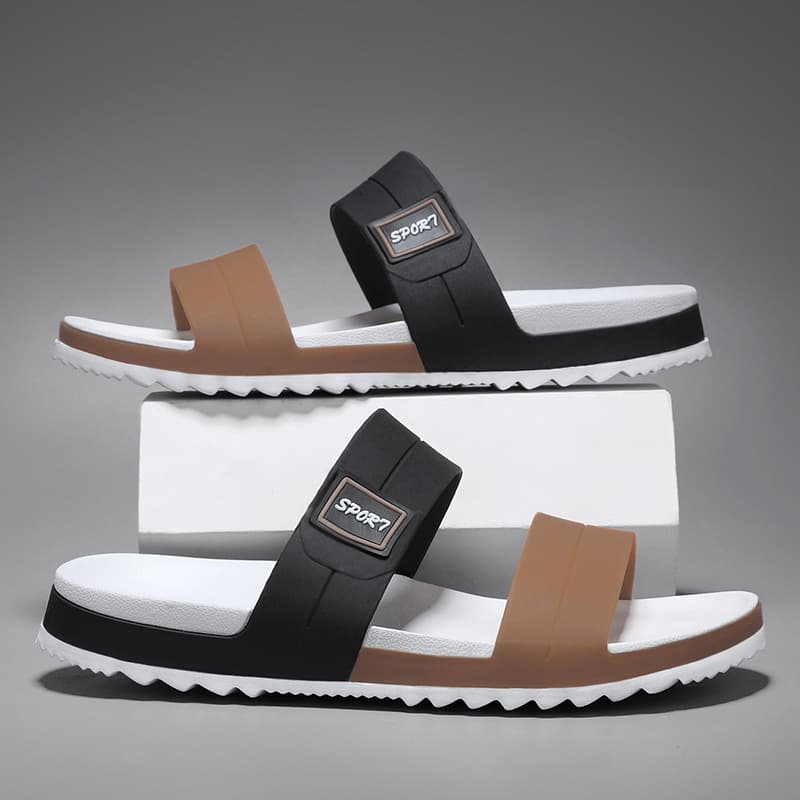 Best-selling slip-on beach sandals for men, summer indoor and outdoor home EVA men's shoes, men's slippers wholesale