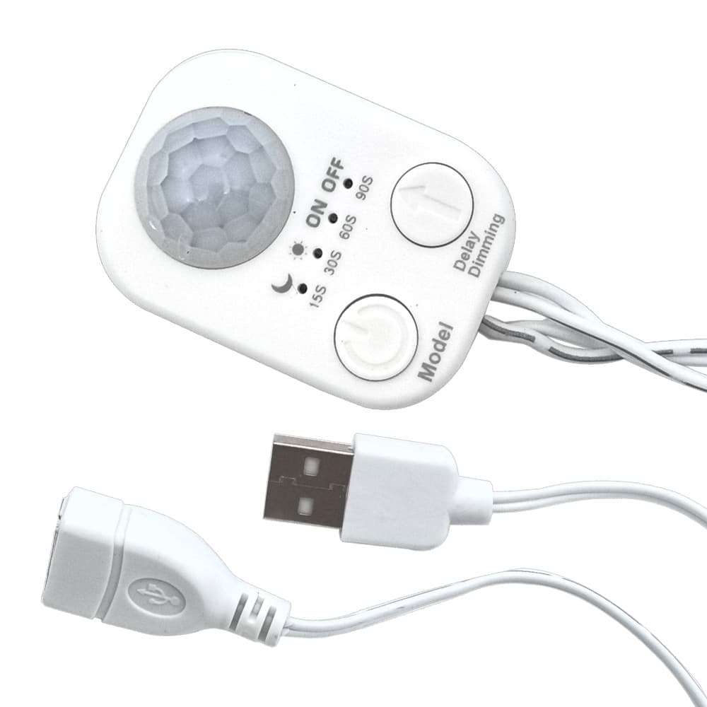 Dc 5V-24V USB Human Body Infrared Pir Motion Sensor Switch for Human Body Sensing for Led Strip Light